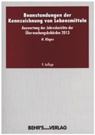 Heiko Klages - Beanstandungen der Kennzeichnung von Lebensmitteln