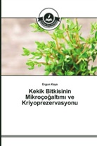 Ergun Kaya - Kekik Bitkisinin Mikroçogalt m ve Kriyoprezervasyonu