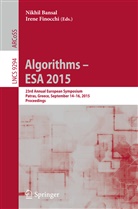 Nikhi Bansal, Nikhil Bansal, Finocchi, Finocchi, Irene Finocchi - Algorithms - ESA 2015