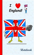 Theo von Taane - I Love England - Notebook / Notizbuch
