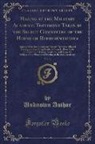 Unknown Author - Hazing at the Military Academy; Testimony Taken by the Select Committee of the House of Representatives, Vol. 3