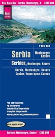 Reise Know-How Verlag Peter Rump, Reise Know-How Verlag Peter Rump - Reise Know-How Landkarte Serbien, Montenegro, Kosovo / Serbia, Montenegro, Kosovo (1:385.000)
