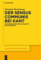 Zhengmi Zhouhuang - Der sensus communis bei Kant