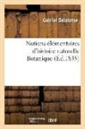 Gabriel Delafosse, Delafosse-G - Notions elementaires d histoire