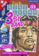 Conceptis Puzzles - Farb-Nonogramm 3er-Band. Bd.3