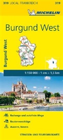 Michelin - Michelin Karte Burgund West