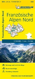 MICHELI, Michelin - Michelin Karte Französische Alpen Nord. Isère, Savoie