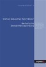 Stefan Fahrländer - Hedonische Immobilienbewertung