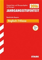 Konrad Huber, Pau Jenkinson, Paul Jenkinson - Jahrgangsstufentest Realschule Bayern 2016 - Englisch 7. Klasse, m. MP3-CD