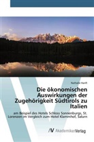 Nathalie Hanft - Die ökonomischen Auswirkungen der Zugehörigkeit Südtirols zu Italien