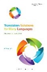 Anthony Pym, Jeremy Munday - Translation Solutions for Many Languages