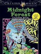 Lindsey Boylan - Creative Haven Midnight Forest Coloring Book