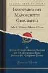 Pietro Gribaudi Societa Italiana Parma, Pietro Gribaudi Società Italiana Parma - Inventario dei Manoscritti Geografici