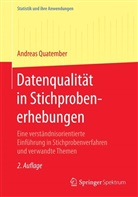 Andreas Quatember - Datenqualität in Stichprobenerhebungen
