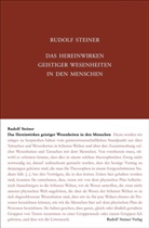Rudolf Steiner, Rudolf Steiner Nachlassverwaltung - Das Hereinwirken geistiger Wesenheiten in den Menschen