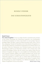 Rudolf Steiner, Rudolf Steiner Nachlassverwaltung - Das Lukas-Evangelium