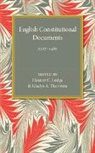 Eleanor C. Thornton Lodge, Eleanor C. Lodge, Lodge Eleanor C., Gladys A. Thornton, Gladys Amy Thornton - English Constitutional Documents, 1307-1485