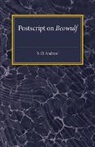 S. O. Andrew, S.o. Andrew - Postscript on Beowulf