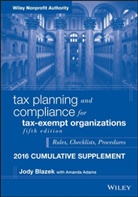 Amanda Adams, Jod Blazek, Jody Blazek, Jody Adams Blazek - Tax Planning and Compliance for Tax Exempt Organizations 2016