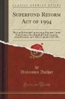 Unknown Author - Superfund Reform Act of 1994