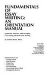 Erskine Peters - FUNDAMENTALS OF ESSAY WRITING