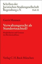 Gerrit Manssen - Verwaltungsrecht als Standortnachteil?