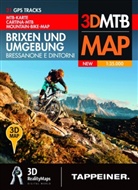 Athesia Tappeiner Verlag, Athesi Tappeiner Verlag - Mountainbike-Karte Brixen und Umgebung. Cartina Mountainbike Bressanone e Dintorni
