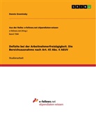 Dennis Graminsky - Defizite bei der Arbeitnehmerfreizügigkeit. Die Bereichsausnahme nach Art. 45 Abs. 4 AEUV