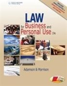 John Adamson, John E. Adamson, Amanda Morrison, Morrison Amanda - Law for Business and Personal Use, Copyright Update, 19th Student Edition