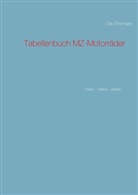 Ole Thomsen - Tabellenbuch MZ-Motorräder