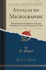 P. Miquel - Annales de Micrographie, Vol. 6