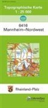 Landesamt für Vermessung und Geobasisinformation R - Mannheim Nordwest 1 : 25 000
