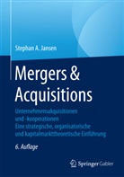 Stephan A Jansen, Stephan A. Jansen - Mergers & Acquisitions