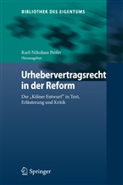 Karl-Nikolau Peifer, Karl-Nikolaus Peifer - Urhebervertragsrecht in der Reform