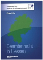 Peter Erbe - Beamtenrecht in Hessen