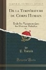 P. Lorain - De la Température du Corps Humain, Vol. 1