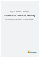 August Wilhelm Dieckhoff - Zivilehe und kirchliche Trauung