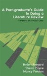Helen Aveyard, Helen Payne Aveyard, Sheila Payne, Nancy Preston, Nancy Payne Preston - Postgraduate s Guide to Doing a Literature Review in Health and