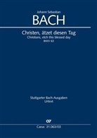 Johann Sebastian Bach, Reinhold Kubik - Christen, ätzet diesen Tag / Kantate Nr.63 C-Dur, Klavierauszug