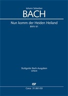 Johann Sebastian Bach, Ulrich Leisinger - Nun komm, der Heiden Heiland (I) / Kantate Nr.61, Klavierauszug