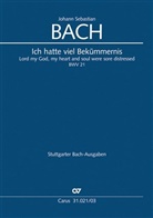 Johann Sebastian Bach, Klaus Hofmann - Ich hatte viel Bekümmernis (1. Fassung) / Kantate Nr.21, Klavierauszug
