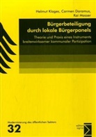 Carmen Daramus, Helmut Klages, Kai Masser - Bürgerbeteiligung durch lokale Bürgerpanels
