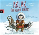 Anu Stohner, Henrike Wilson, Sigrid Burkholder, Henrike Wilson - Aklak, der kleine Eskimo - Das große Rennen um den Eisbärbuckel, Audio-CD (Audio book)