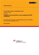 Nikolas Klausmann - Vergleich des koreanischen- und europäischen INTEL Verfahrens