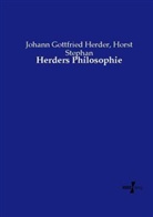 Johann Gottfrie Herder, Johann Gottfried Herder, Horst Stephan - Herders Philosophie