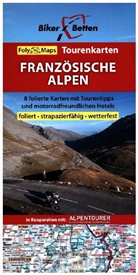 Bikerbette - TVV Touristik Verlag GmbH, Bikerbetten - TVV Touristik Verlag GmbH, Bikerbetten - TVV Touristik Verlag GmbH - Tourenkarten Set Franz&ouml;sische Alpen (FolyMaps)