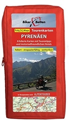 Bikerbetten - TVV Touristik Verlag GmbH - Tourenkarten Set Pyrenäen mit Costa Brava (FolyMaps)