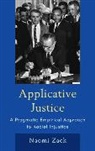 Naomi Zack, Zack Naomi - Applicative Justice