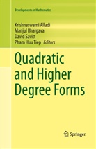 Krishnaswami Alladi, Manju Bhargava, Manjul Bhargava, David Savitt, David Savitt et al, Pham Huu Tiep - Quadratic and Higher Degree Forms