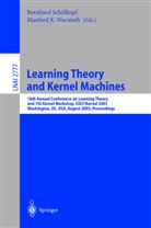 Bernhard Schölkopf, Manfred K. Warmuth - Learning Theory and Kernel Machines